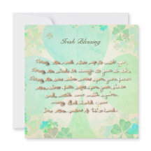 "Moge de weg omhoog gaan..." Handgeschreven met Sh