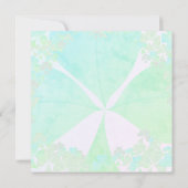 "Moge de weg omhoog gaan..." Ierse zegen Kaart (Achterkant)