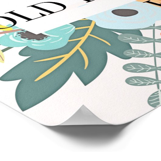 Moge de weg omhoog gaan om je te ontmoeten poster (Hoek)