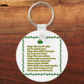 Moge de weg omhoog gaan om je te ontmoeten. sleutelhanger (Voorkant)