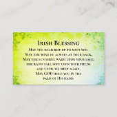 Moge de weg omhoog gaan om u Iers te ontmoeten Visitekaartje (Voorkant)