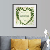 Moge de weg omhoog gaan om u Irish Blessing te ont Poster