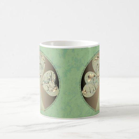 "Moge de weg omhoog gaan..." St. Patrick's Day Dan Koffiemok (Center)