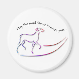 Moge de weg omhoog met Dog magneten stijgen