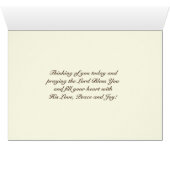 Moge de weg omhoog om u te ontmoeten, Ierse zegeni (Binenzijde Horizontaal (Onderkant))