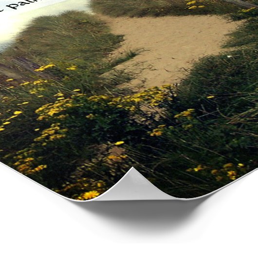 Moge de weg omhoog om u te ontmoeten, Ierse zegeni Poster (Hoek)