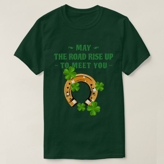 Moge de weg omhoog om u te ontmoeten t-shirt (Design voorkant)