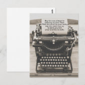 Moge de weg omhoog om u te ontmoeten - Veilige rei Briefkaart (Voorkant / Achterkant)