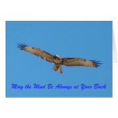 "Moge de wind altijd op je rug zijn...." (Voorkant Horizontaal)