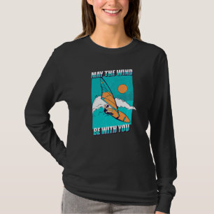 Moge de wind zijn bij je die de oceaanwending wil t-shirt