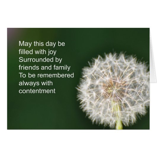 Moge deze dag worden gevuld met joy (Voorkant Horizontaal)