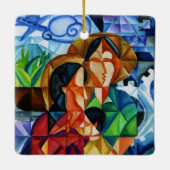 Moge er vrede heersen op aarde Internationale arti Keramisch Ornament (Achterkant)