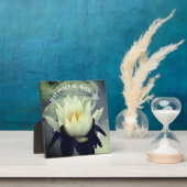 Moge er vrede zijn met u Lotus Inspirerend Fotoplaat (Insitu)