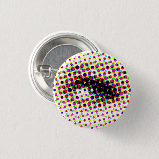 Moge Eye? Ronde Button 3,2 Cm (Voorkant /achterkant)