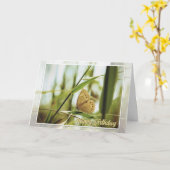 Moge geluk je hart vullen - Verjaardag Kaart (Gele Bloem)