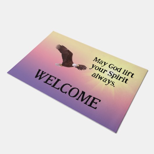 Moge God Eagle Door Mat (Schuin)