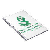 Moge God eer hebben met mijn vijanden #USAPatriotG Notitieboek (Rechterzijde)