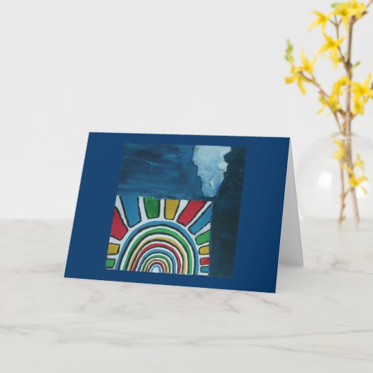 MOGE GOD JE KRACHT GEVEN KAART (Gele Bloem)