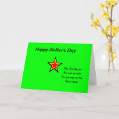 Moge God je moederdag kaarten zegenen (Gele Bloem)