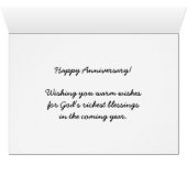 Moge God je zegenen met Joy op je Jubileum (Binenzijde Horizontaal (Onderkant))