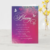 Moge God Richly jouw Jaar op alle mogelijke manier Kaart (Gele Bloem)