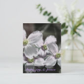 Moge God u hoop, vreugde en vredelievende Romeinen Feestdagenkaart (Staand voorkant)