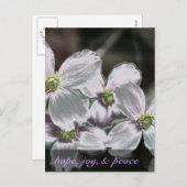 Moge God u hoop, vreugde en vredelievende Romeinen Feestdagenkaart (Voorkant / Achterkant)