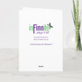 Moge God uw hart zegenen...Verjaardag Kaart (Achterkant)