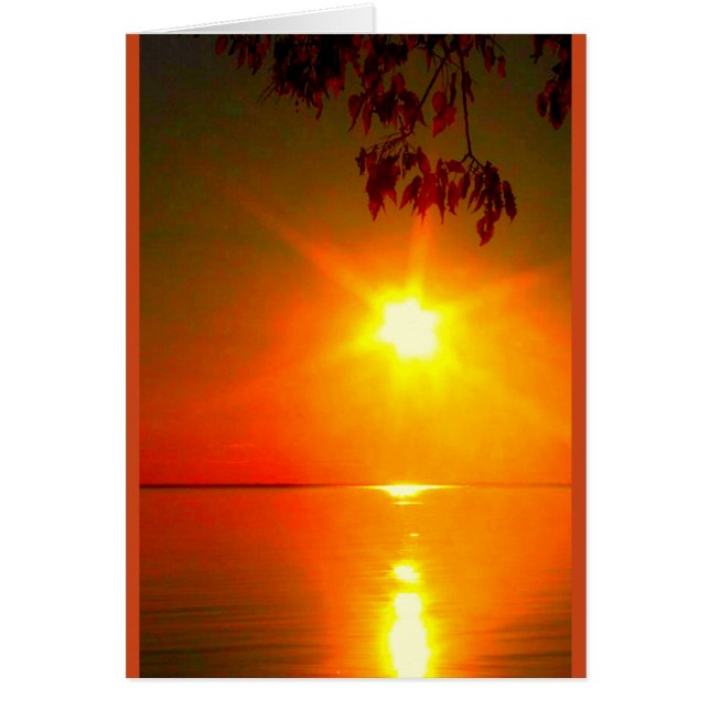 Moge God's licht op je bevestigingskaart schijnen (Voorkant)