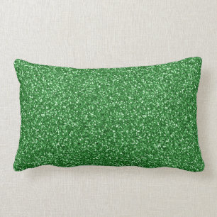 Moge groene glitter kussen