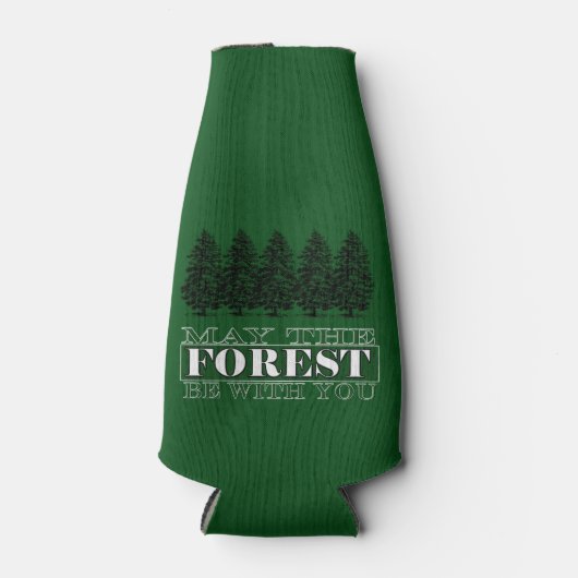 Moge het bos bij je fleskoeler zijn flesjeskoeler (Voorkant)