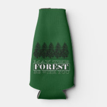 Moge het bos bij je fleskoeler zijn