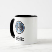 Moge het bos bij je zijn mok (Voorkant links)