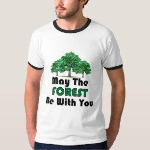 Moge het bos bij jou zijn t-shirt