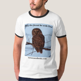 Moge het bos bij jou zijn!  versperrale versie t-shirt