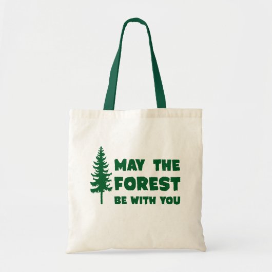 Moge het bos bij u zijn tote bag (Voorkant)