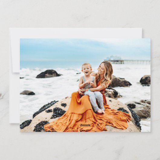 Moge het licht van Christus op U schijnen Feestdagenkaart (Achterkant)