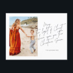 Moge het Licht van Christus op U schijnen Feestdagenkaart<br><div class="desc">Moge het Licht van Christus op U schijnen dit kerstseizoen Religieuze vakantie Kaart</div>