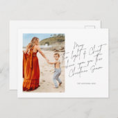 Moge het Licht van Christus op U schijnen Feestdagenkaart (Voorkant / Achterkant)