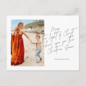 Moge het Licht van Christus op U schijnen Feestdagenkaart (Voorkant)