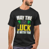 Moge het lukken bij je zijn, St. Patrick's Day Fun T-shirt (Voorkant)