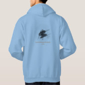 Moge het Unreal Echte zijn Hoodie (Achterkant)