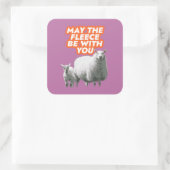 Moge het vlies bij u zijn, Sticker (Tas)