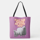 Moge het vlies met u zijn Tas (Achterkant)