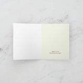 Moge hun geheugen een zegeltje zijn kaart (Binnen)