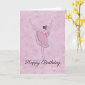 Moge je altijd dansen kaart (Gele Bloem)