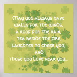 Moge je altijd muren hebben voor de ... Gepersonal Poster