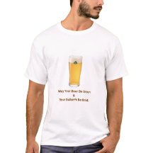 Moge je bier groen zijn T-shirt | Grappige St. Pat