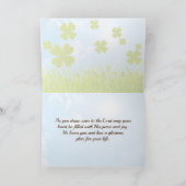 Moge je dag worden gevuld met Blessings, Iers Kaart (Binnen)