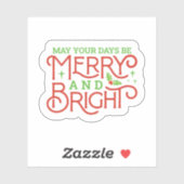 Moge je dagen fijn en helder zijn sticker (Vel)